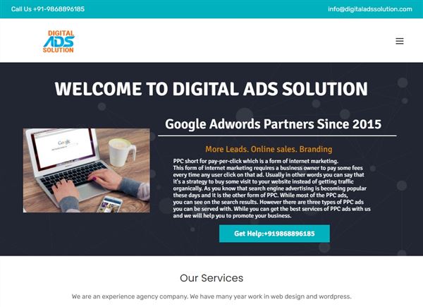 Digital Ads Solution - Best Digital Marketing Agency In Rohini, Best SEO Agency In Sonipat,